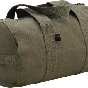 Rothco Canvas Shoulder Duffle Bag Military Canvas Gym Bag