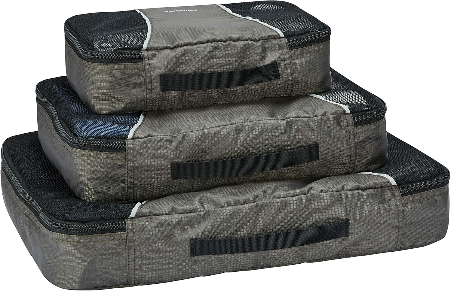 Samsonite 3 Piece Packing Cube Set, Charcoal, One Size - Image 2
